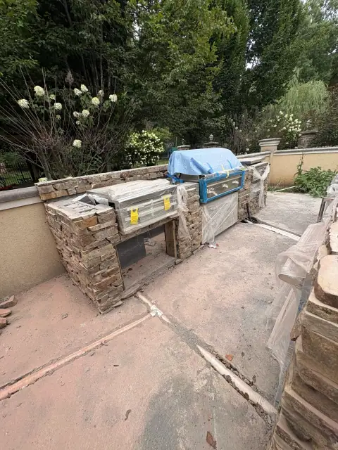 Stonework project by F. Stone Designs