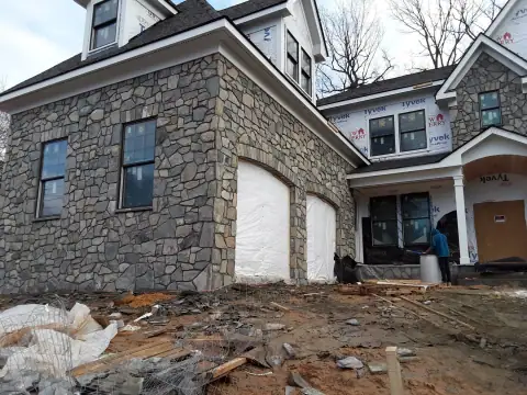 Exterior stonework by F. Stone Designs