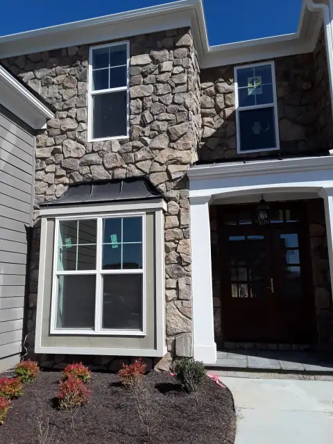 Exterior stonework by F. Stone Designs