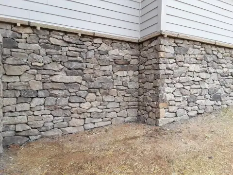Foundation stonework by F. Stone Designs