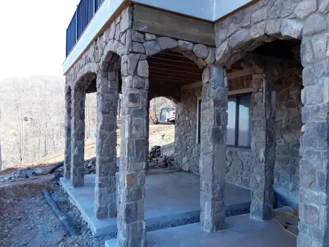 Foundation stonework by F. Stone Designs