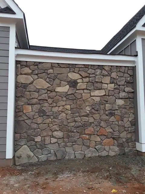 Exterior stonework by F. Stone Designs