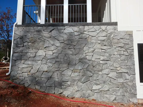 Natural stone foundation project from the client ZIP, view 5