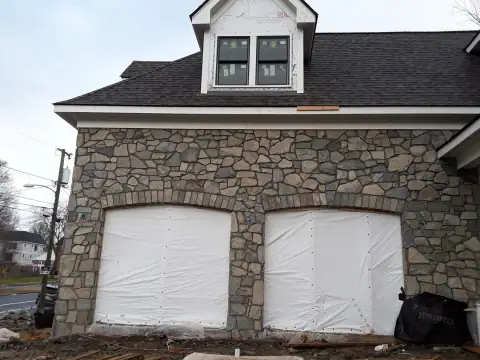Exterior stonework by F. Stone Designs