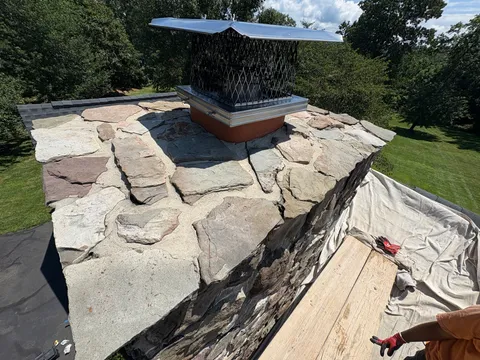 Chimney cap repair from the client ZIP, view 3