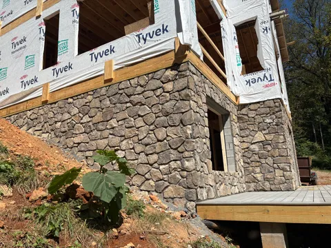 Natural stone foundation project from the client ZIP, view 4