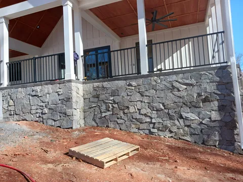 Natural stone foundation project from the client ZIP, view 7