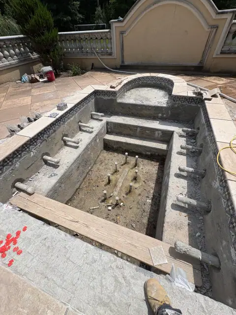 Stonework project by F. Stone Designs