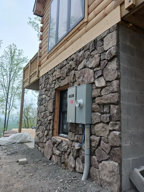 Natural stone foundation project from the client ZIP, view 1