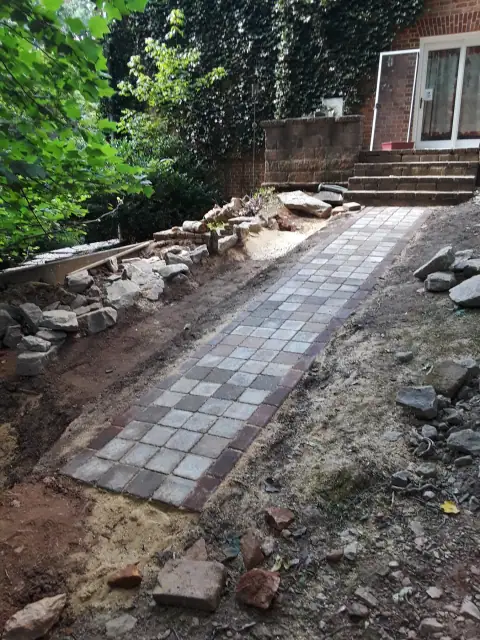 Patio project by F. Stone Designs