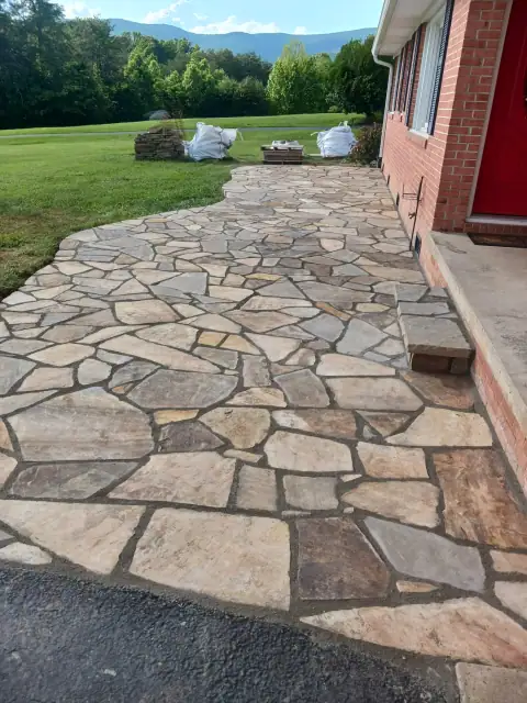 Stonework project by F. Stone Designs