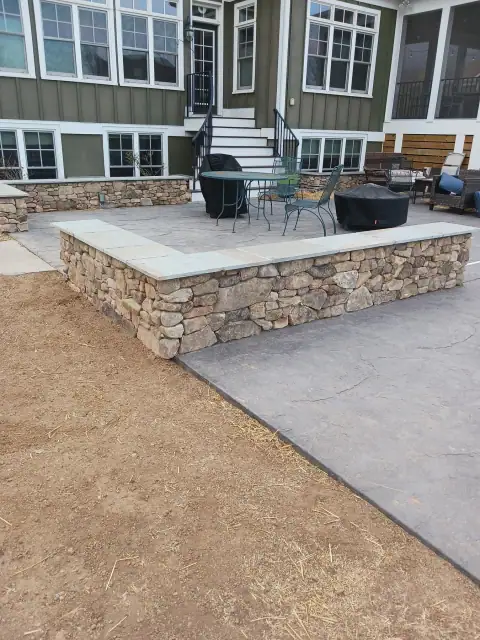 Patio project by F. Stone Designs